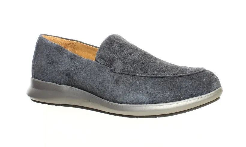 Samuel Hubbard Freedom Loafer Blue Suede Women's