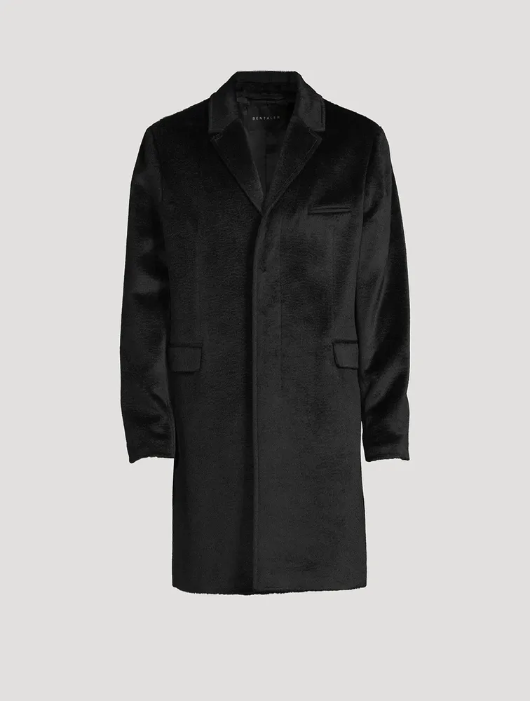 SENTALER Technical Suri Alpaca Overcoat