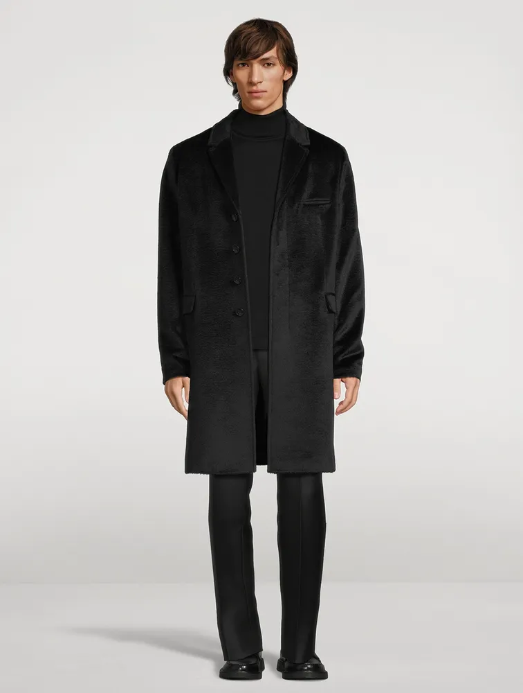 SENTALER Technical Suri Alpaca Overcoat