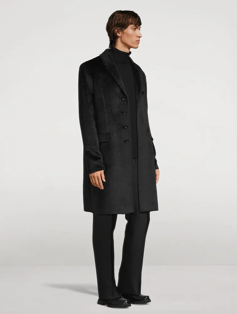 SENTALER Technical Suri Alpaca Overcoat