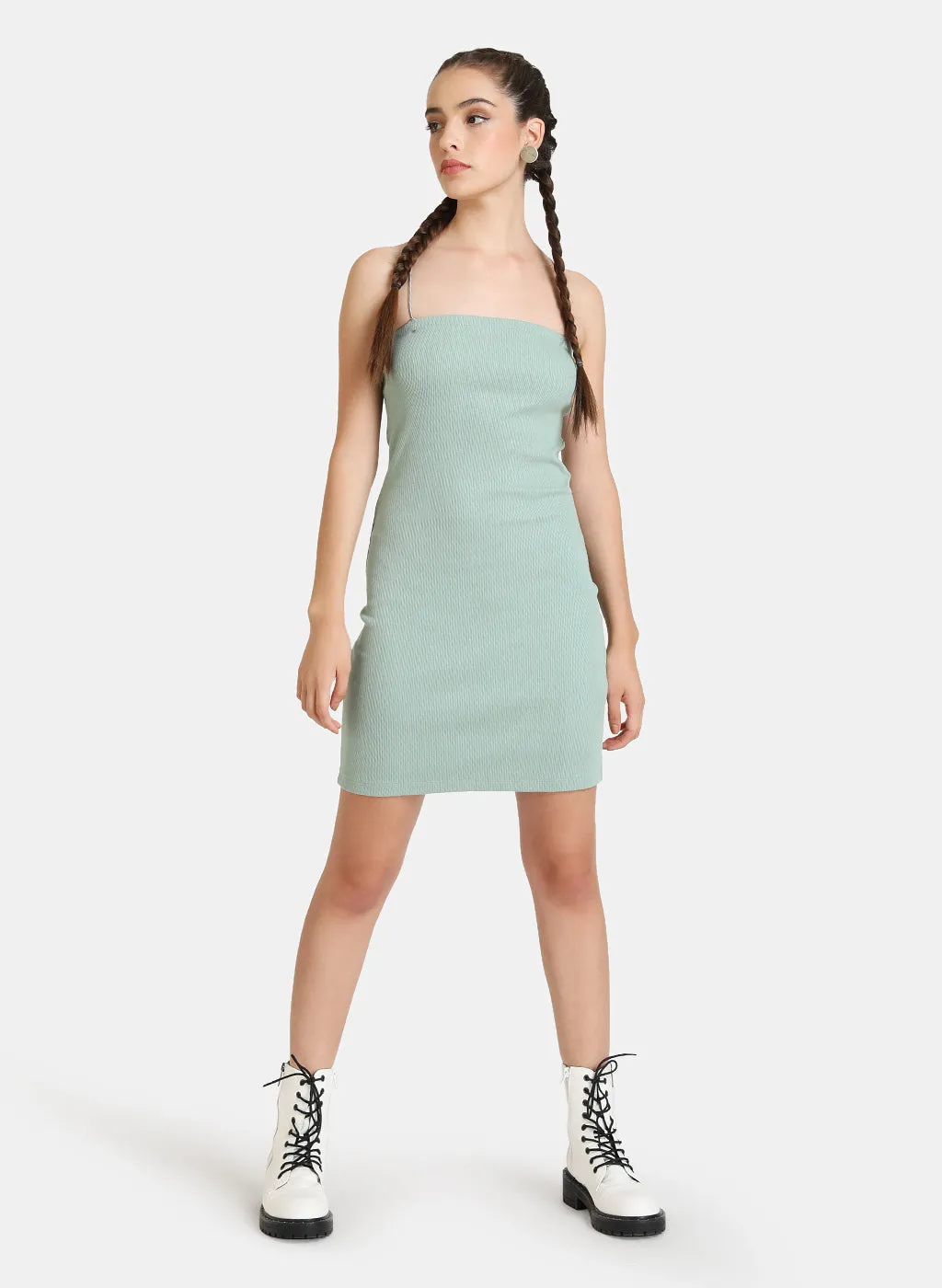 Short Ribbed Dress