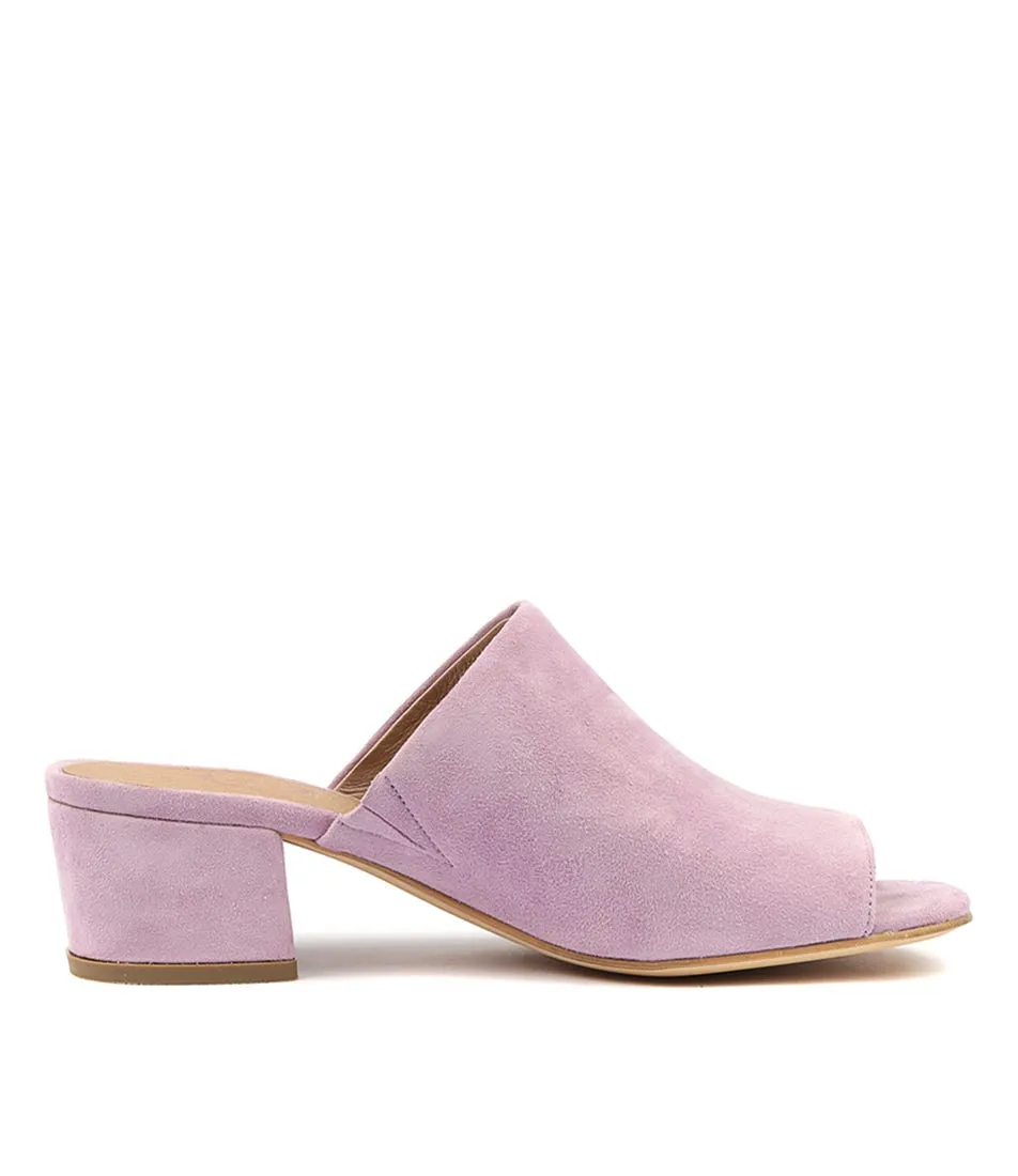 SILENT D Emenias Lilac Suede