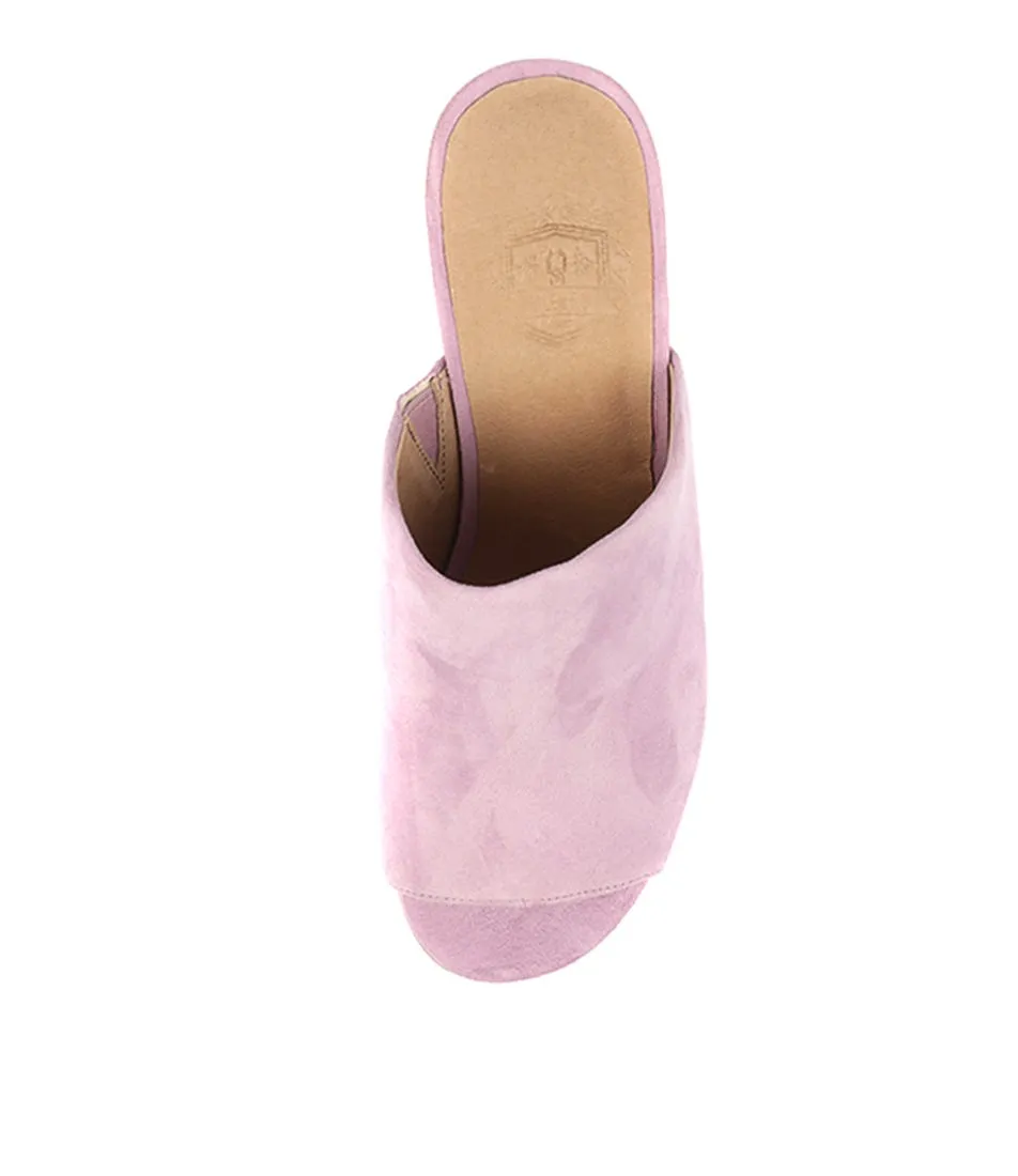 SILENT D Emenias Lilac Suede