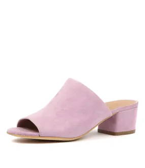 SILENT D Emenias Lilac Suede