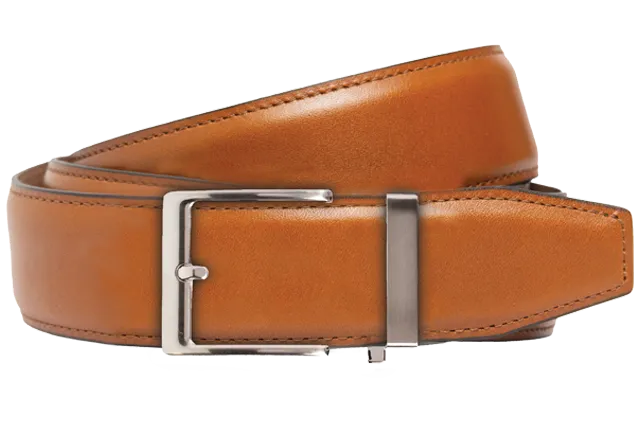 Smooth Pecan, 40mm Strap, Dress Belt