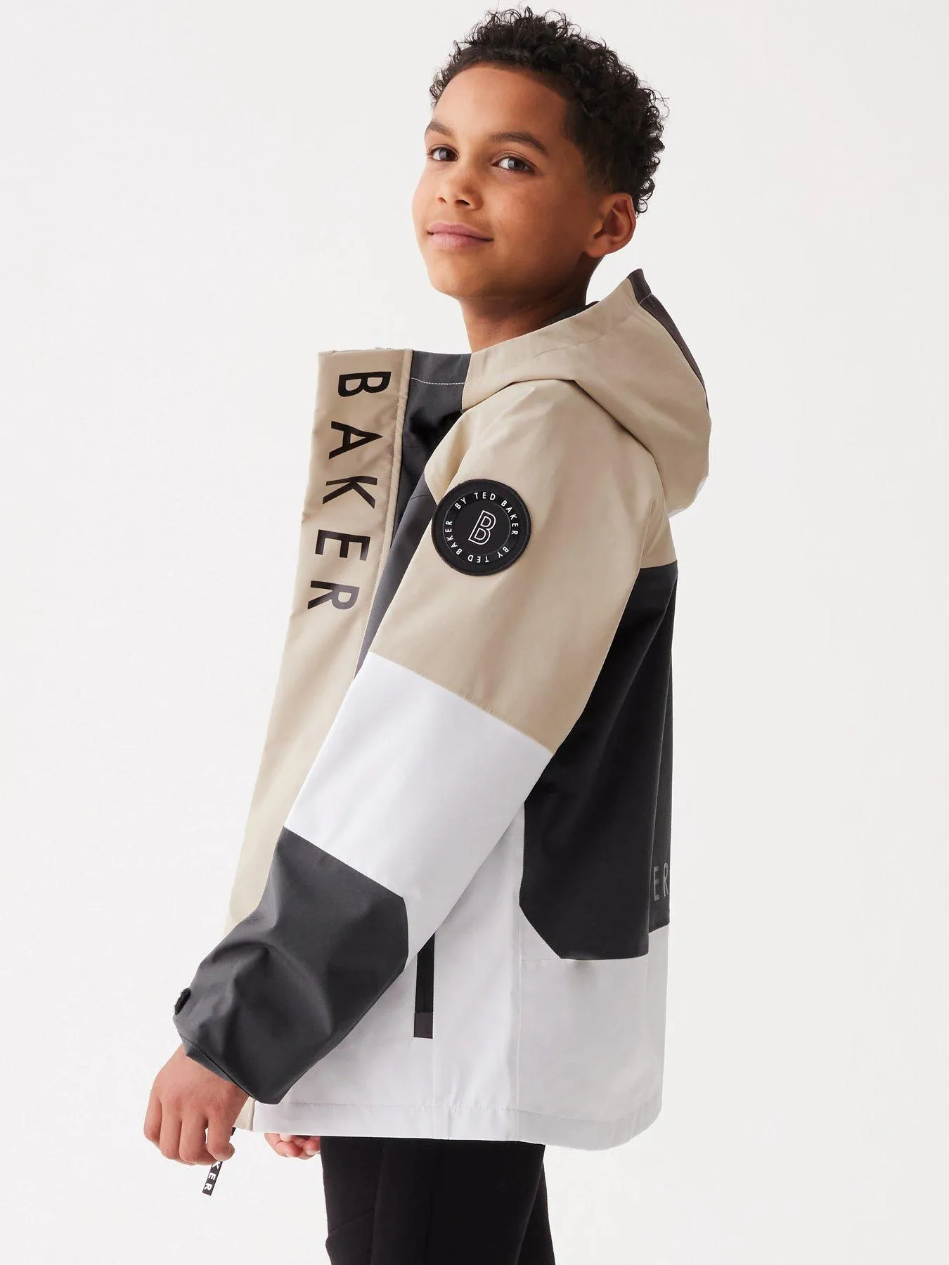 Ted Baker Baker By Ted Baker Boys Tech LightweightCoat - Beige