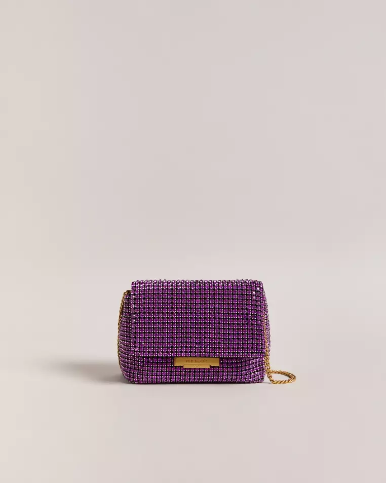 Ted Baker Ted Baker Gliters Crystal Mini Cross Body Bag