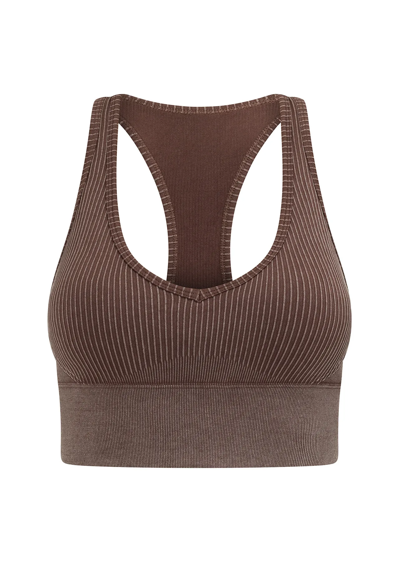 Tempo Speed Ribbed Seamless Sports Bra