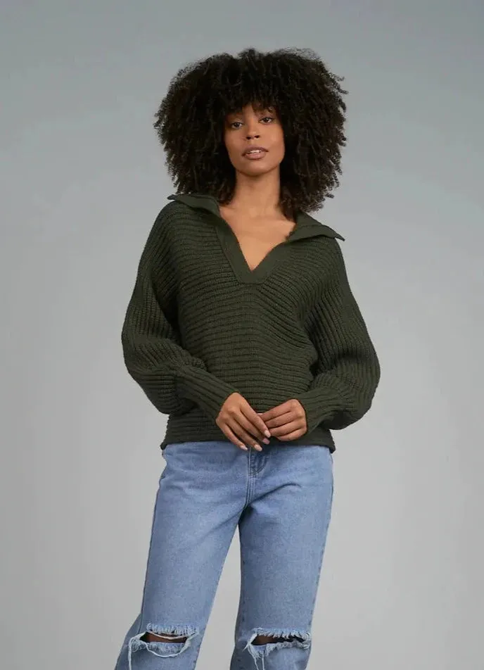 The Sierra Sweater - Olive