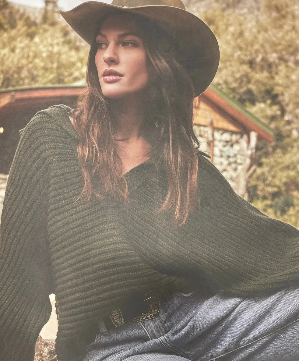 The Sierra Sweater - Olive