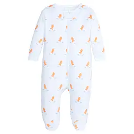 Zippered Footie - Goldfish